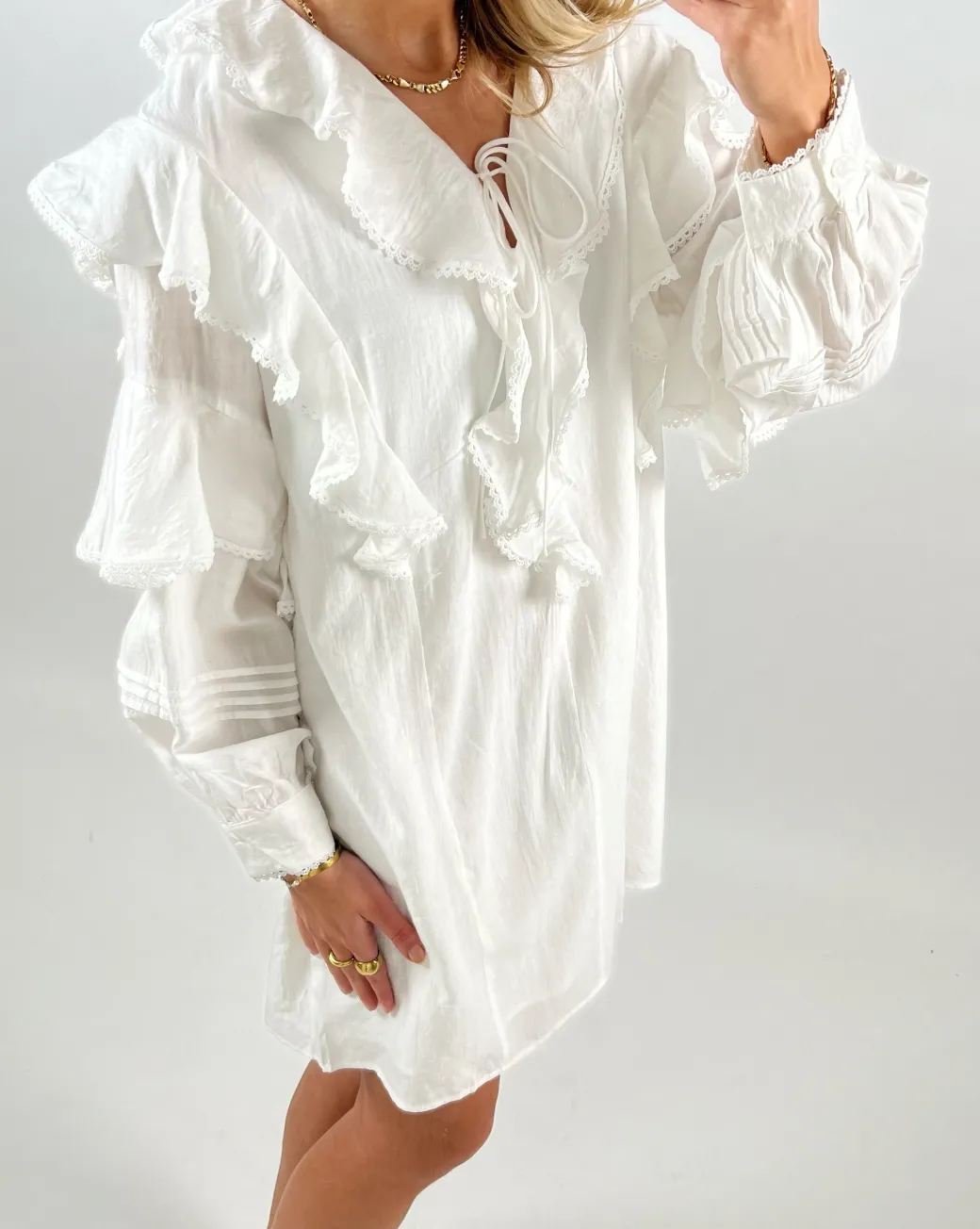 AITANA kjole, hvid