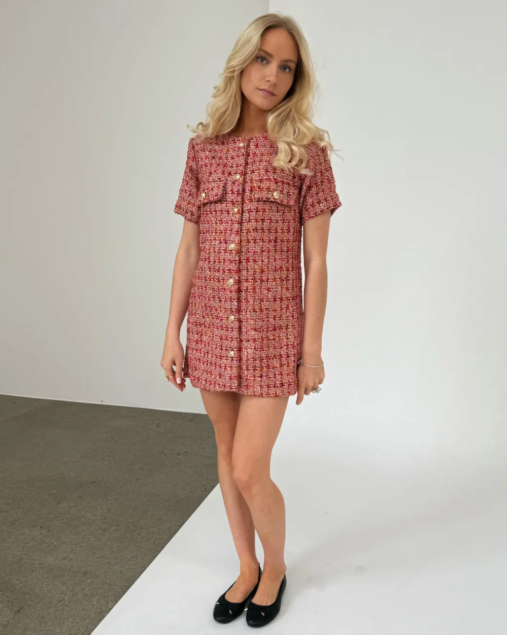 ALAINA kjole, rød
