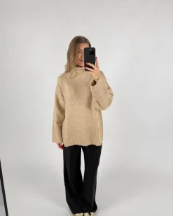 ALIA strik, beige