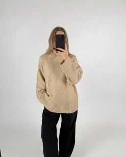 ALIA strik, beige