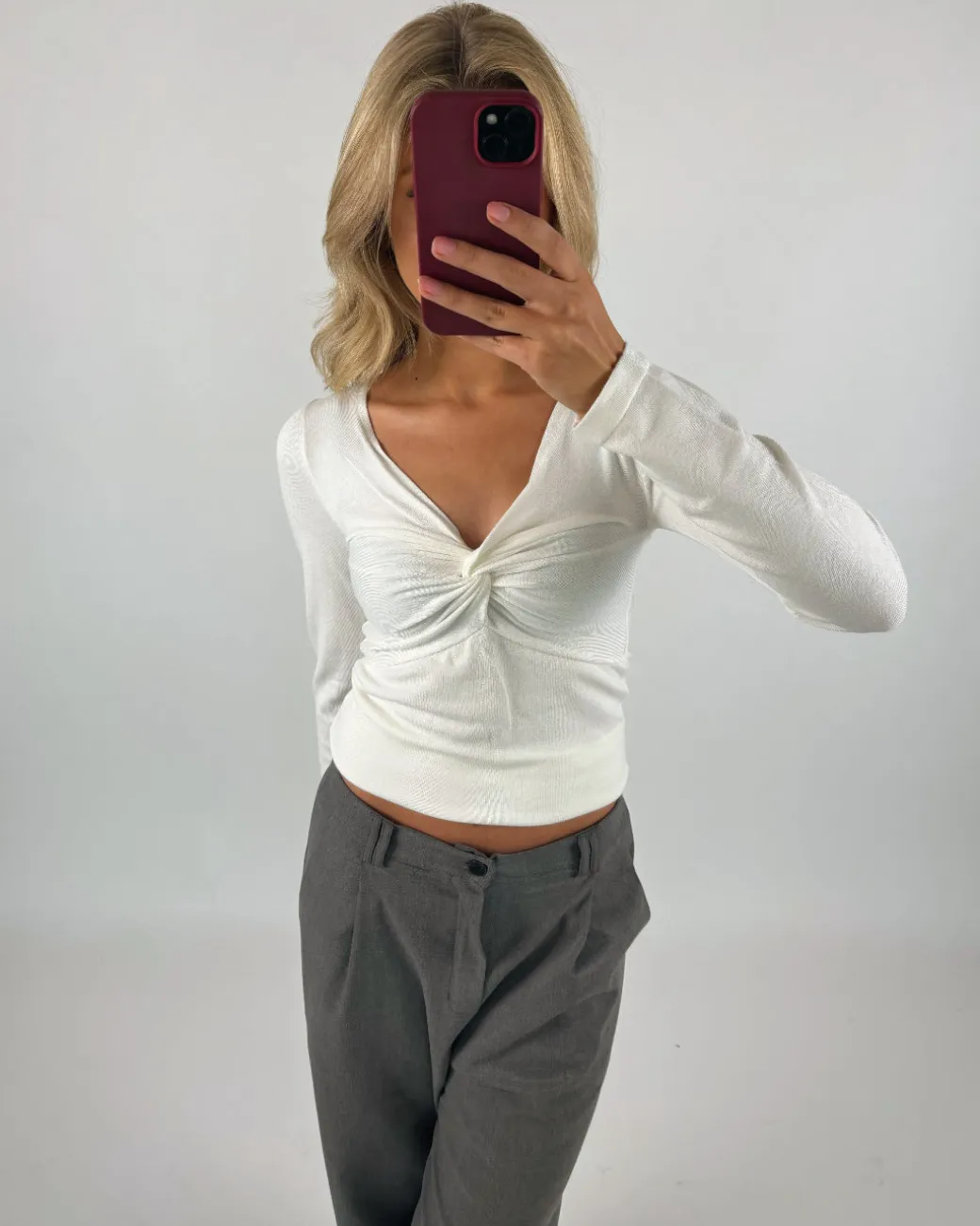 AMAIA bluse, hvid