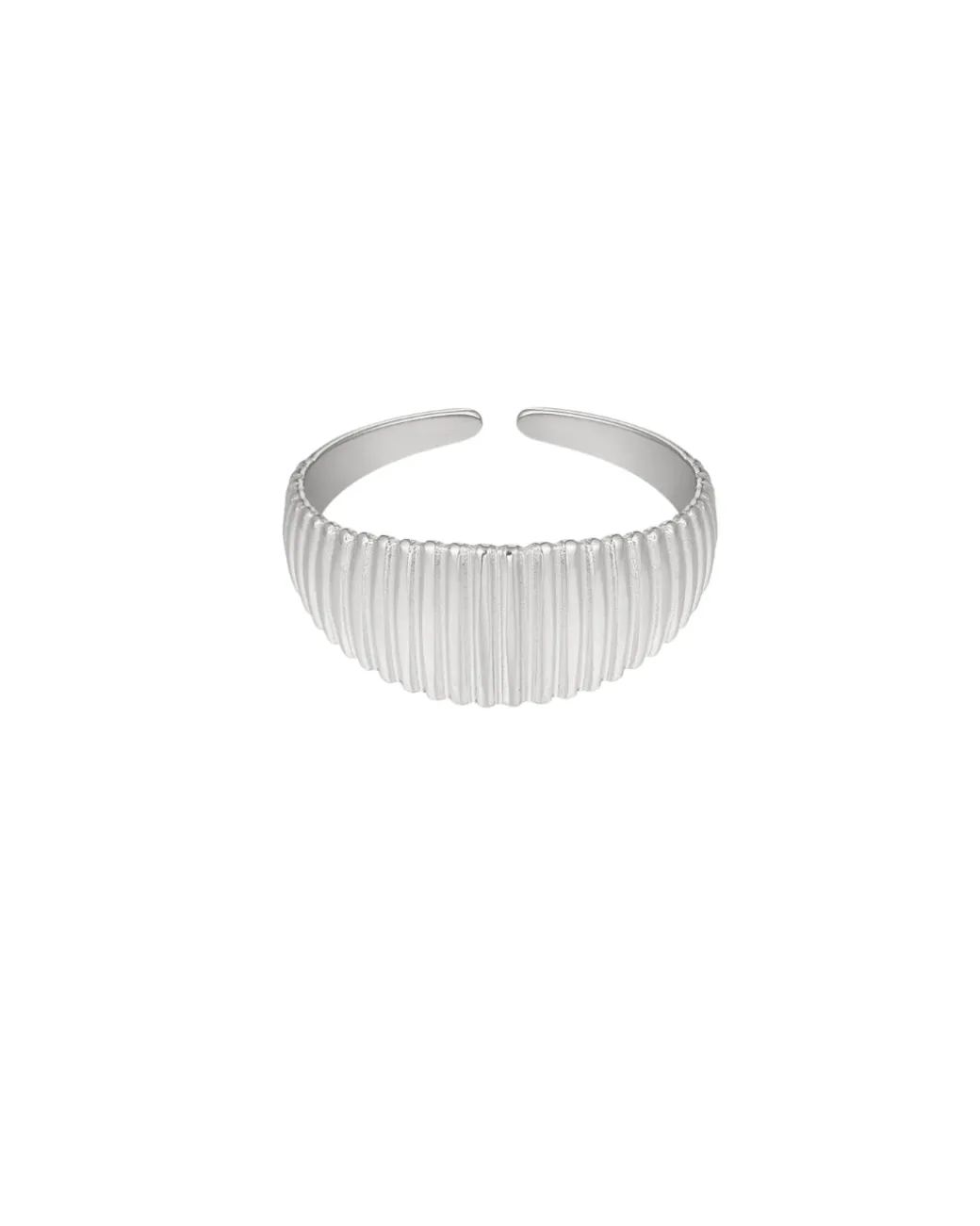 AMARA ring, sølvfarvet