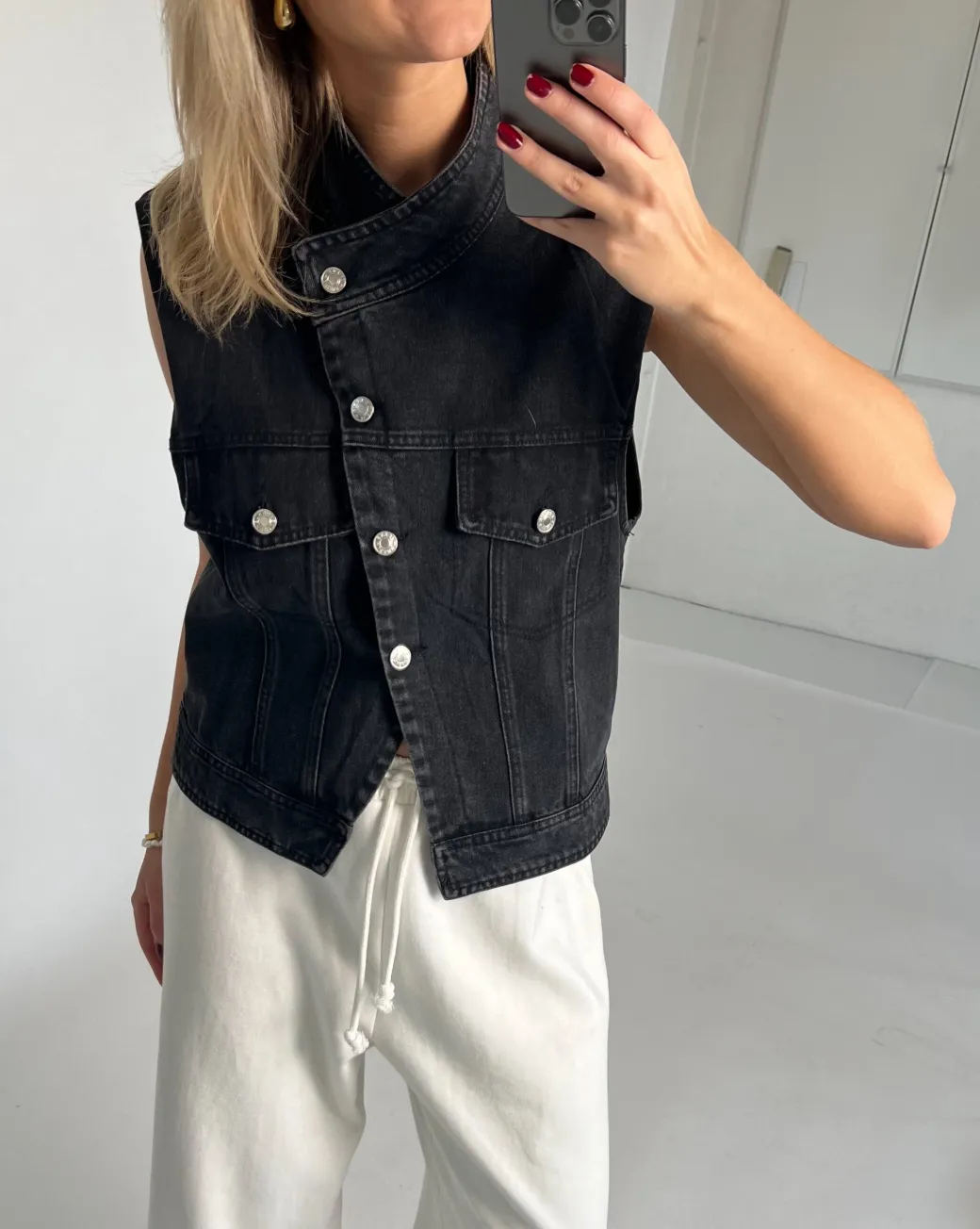 AMELIA vest, sort