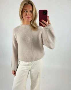 AMIRAH strik, beige