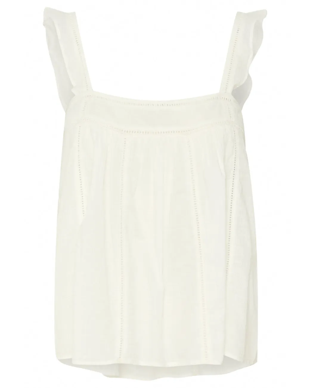 AMONA top, hvid