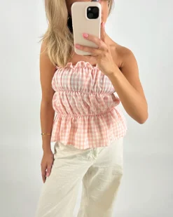 ANNALISE top, lyserød