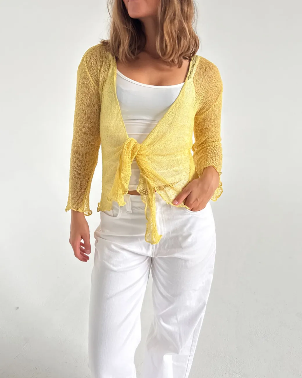 ARABELLA bluse, gul