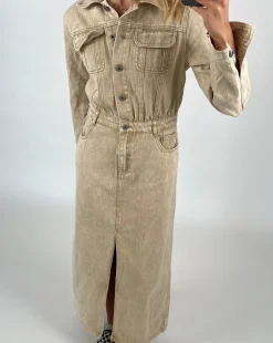 AYA kjole, beige