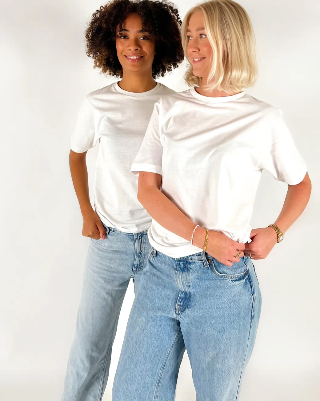 BASIC t-shirt, hvid