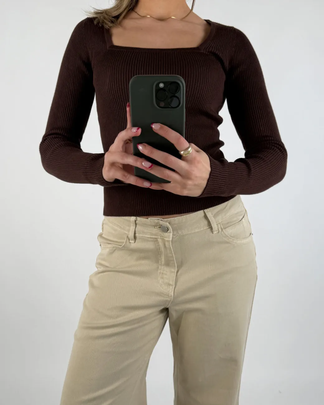 BERTHA bluse, brun