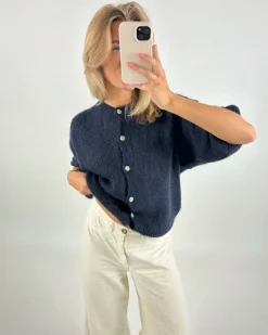 BETHANY strik cardigan, navy