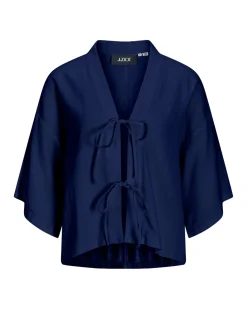BREEZE bluse, navy