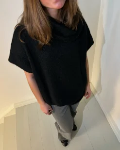 BRIANA strik, sort