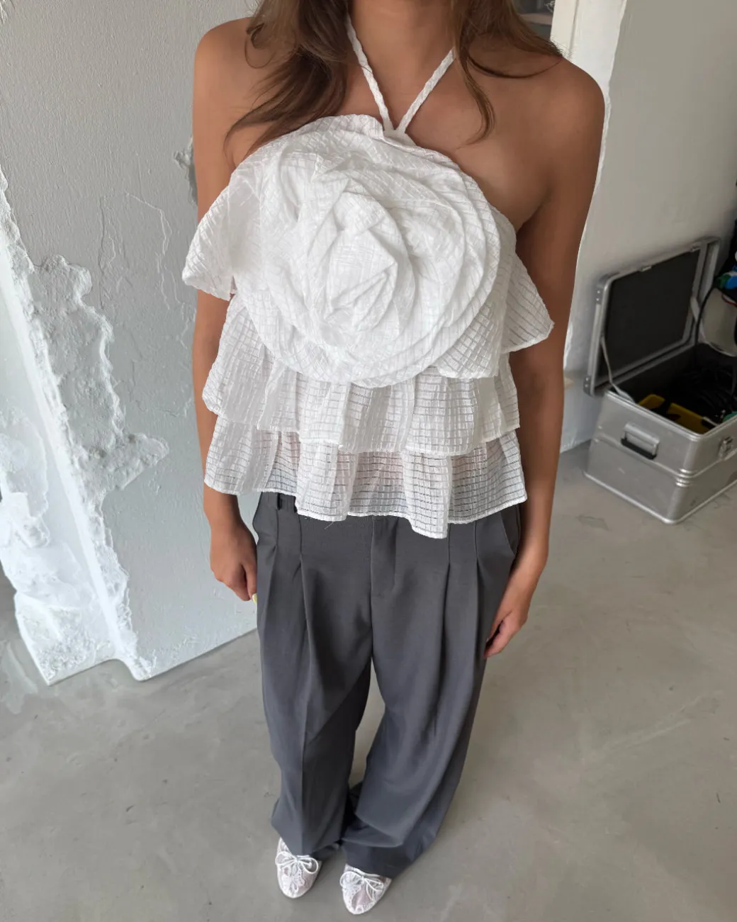 BRITNEY top, hvid