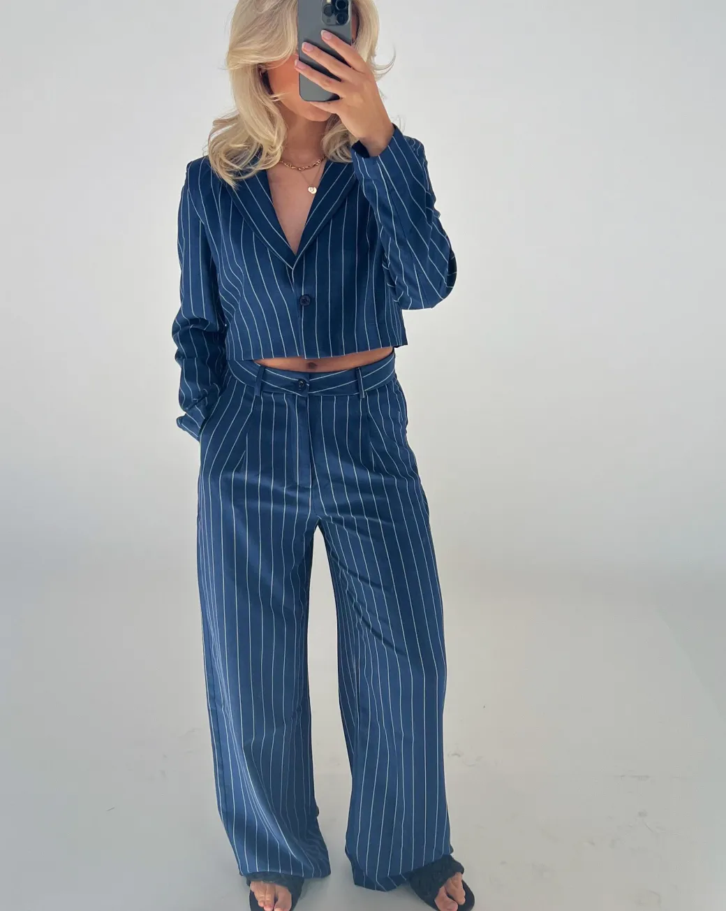 CAIA bukser, navy