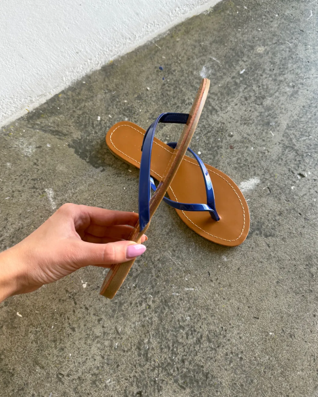 CARMEN sandal, blå