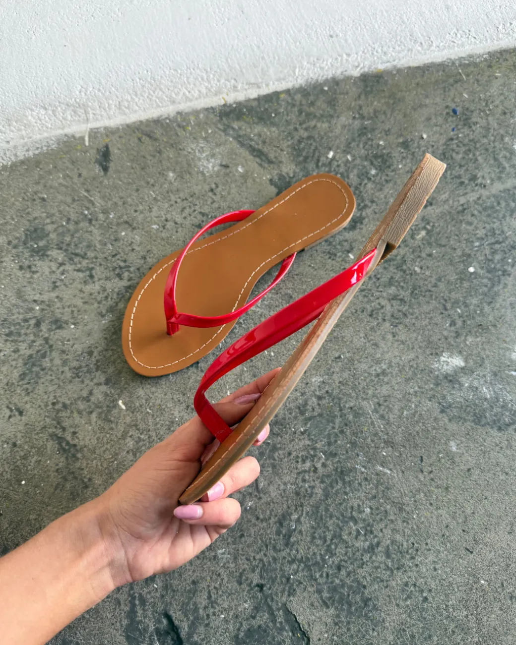CARMEN sandal, rød