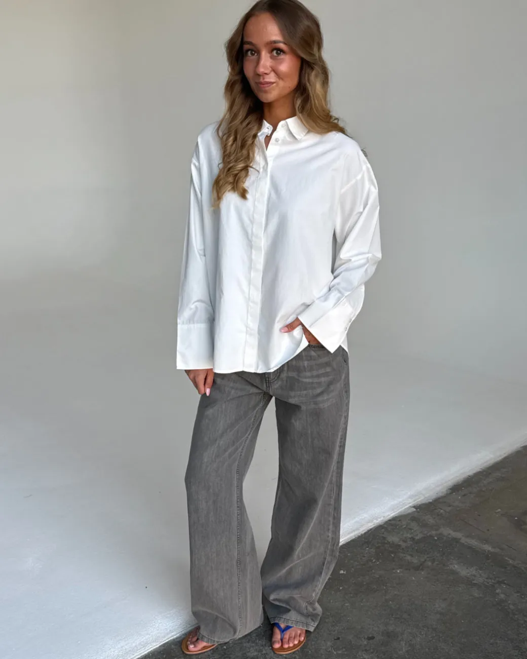 CARO skjorte, hvid