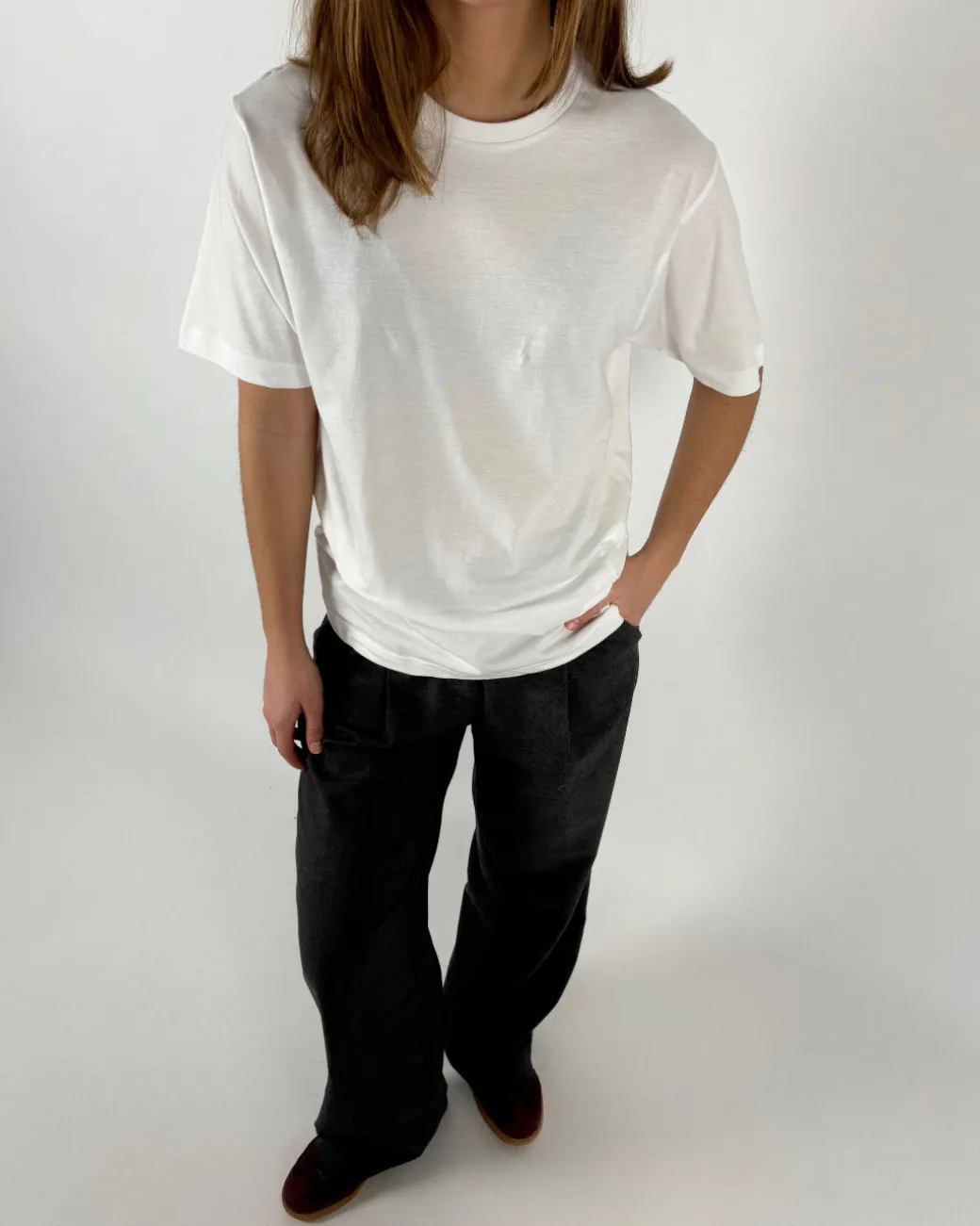 CAR t-shirt, hvid/rød