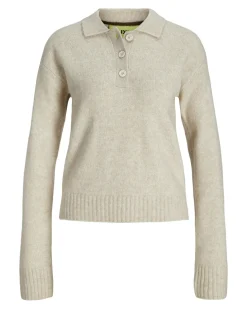 CATALINA strik polo, beige