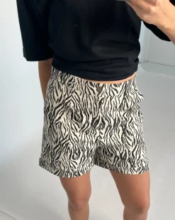 CHARLOTTE shorts, zebra