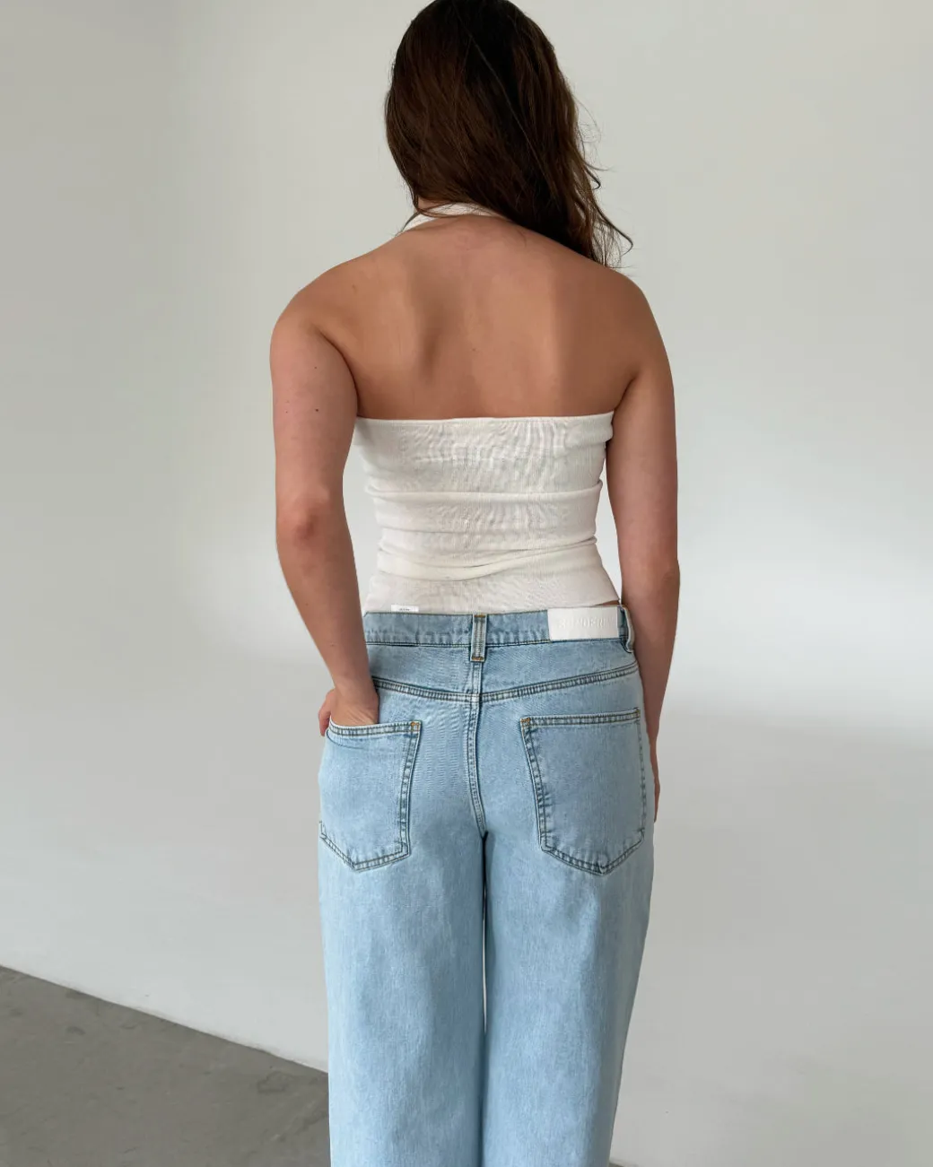 CHRISTINE top, hvid