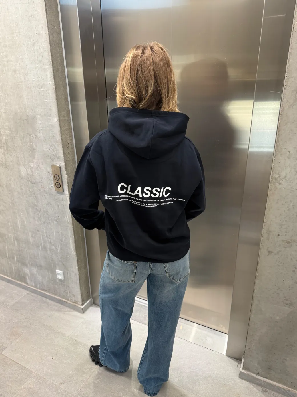 CLASSIC hoodie, navy