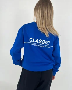 CLASSIC sweatshirt, kongeblå