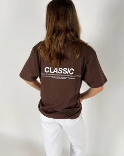 CLASSIC t-shirt, brun