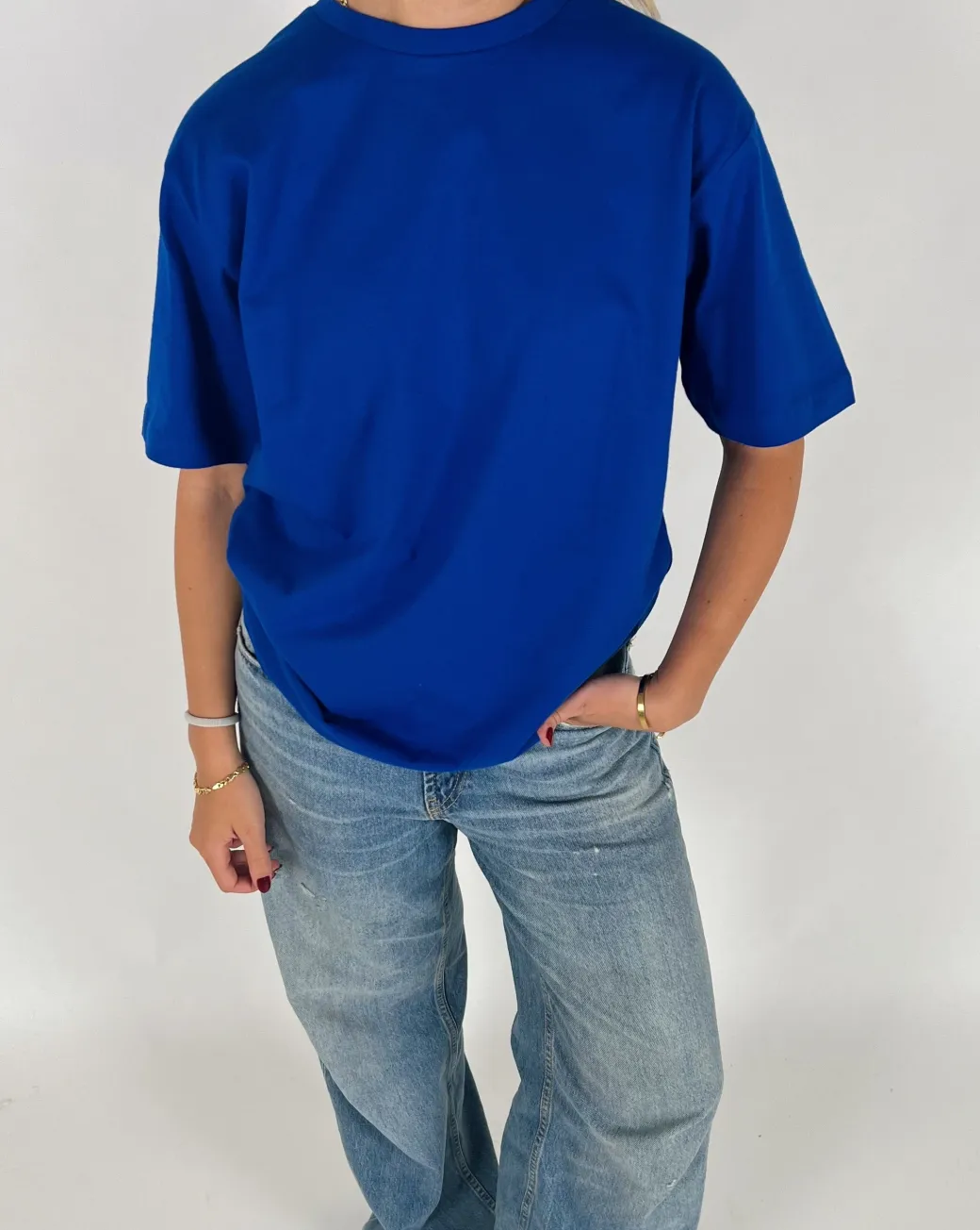 CLASSIC t-shirt, kongeblå