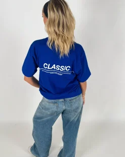 CLASSIC t-shirt, kongeblå