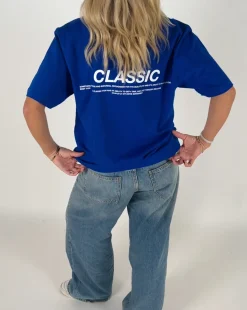 CLASSIC t-shirt, kongeblå