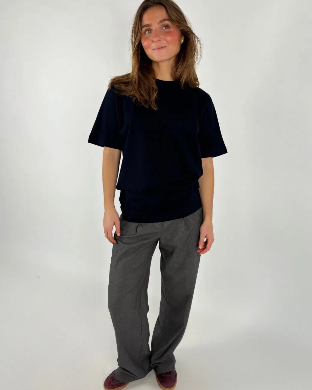 COWBOY t-shirt, navy/gul