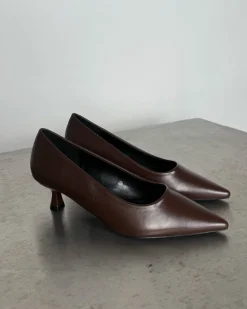 DANIELA hæl, brun