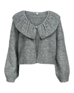 DENISI strikket cardigan, grå