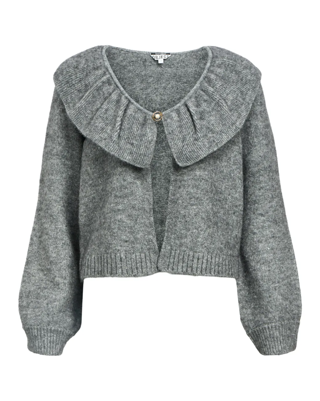 DENISI strikket cardigan, grå