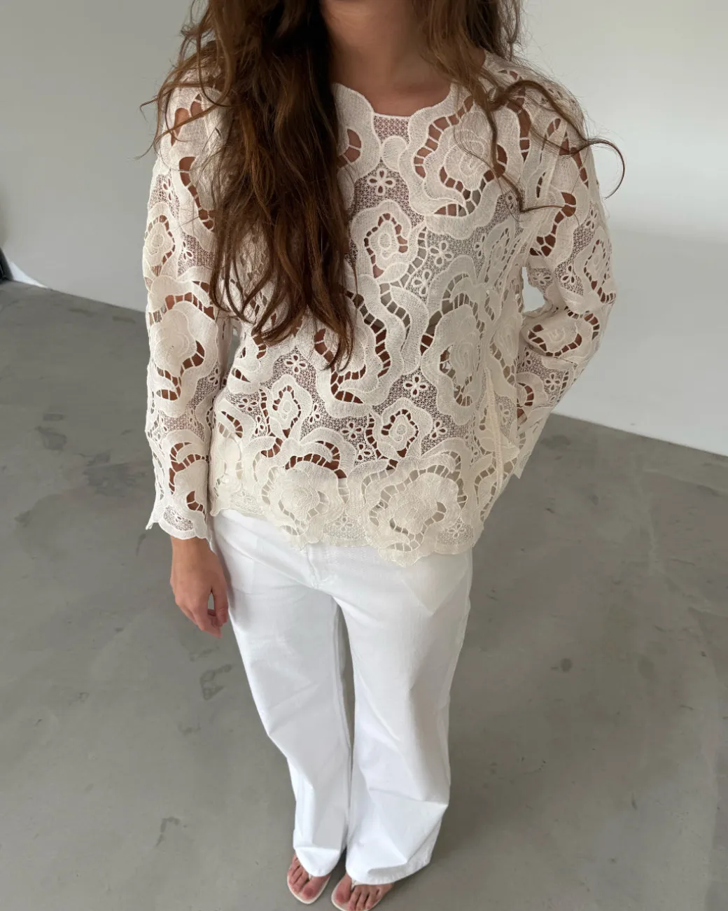DOLLY bluse, creme