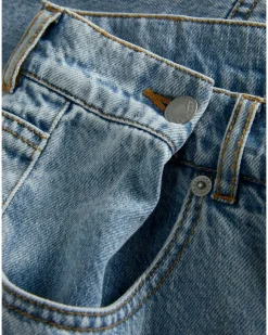 DORA shorts denim, blå