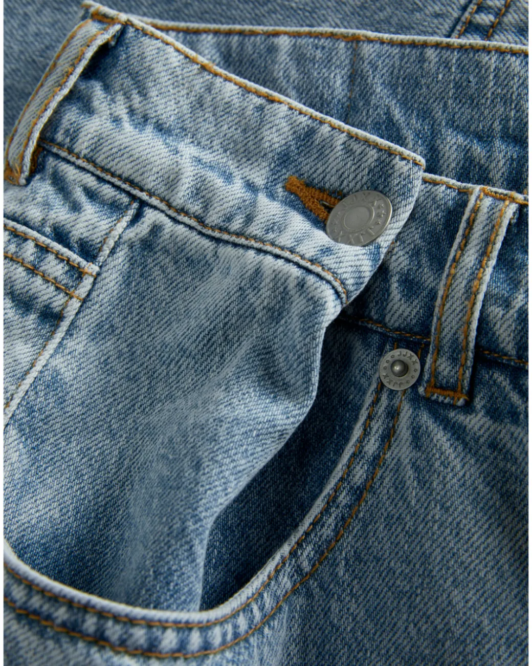 DORA shorts denim, blå