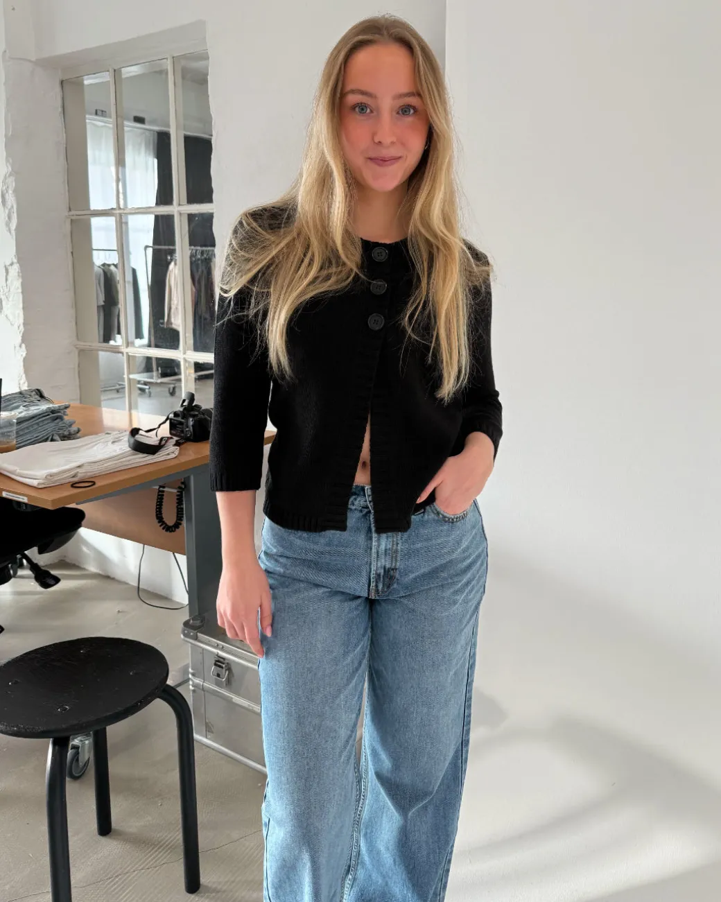 ELIZABETH cardigan, sort