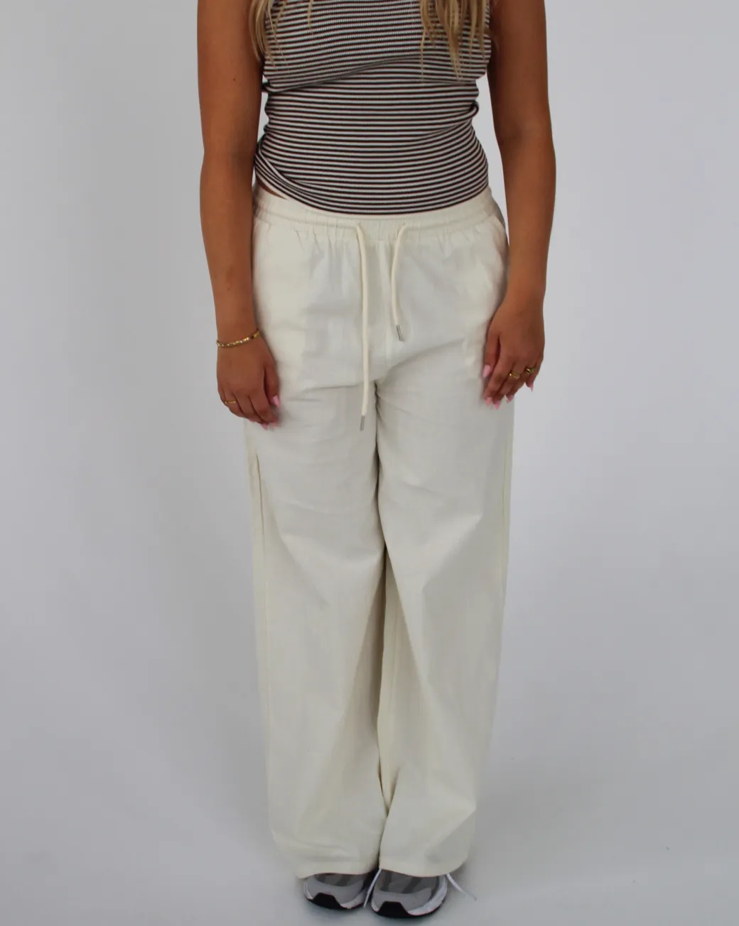 ELLEN bukser, creme