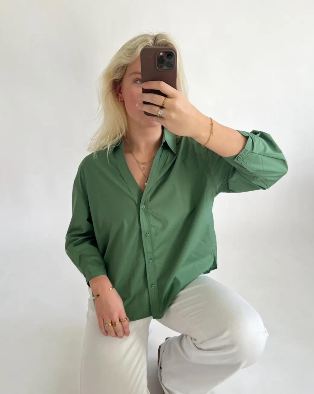 ELLEN skjorte, grøn