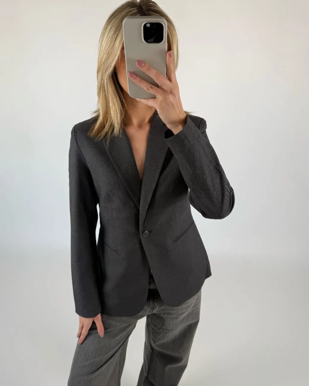 ELLIS blazer, grå