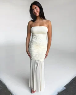 EMELIA kjole, gul