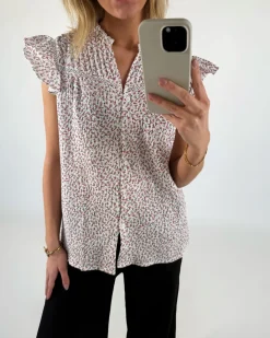 EMILIA top, hvid