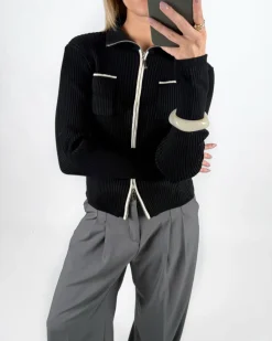 EMRYN bluse, sort