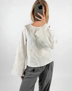 ENESA bluse, hvid