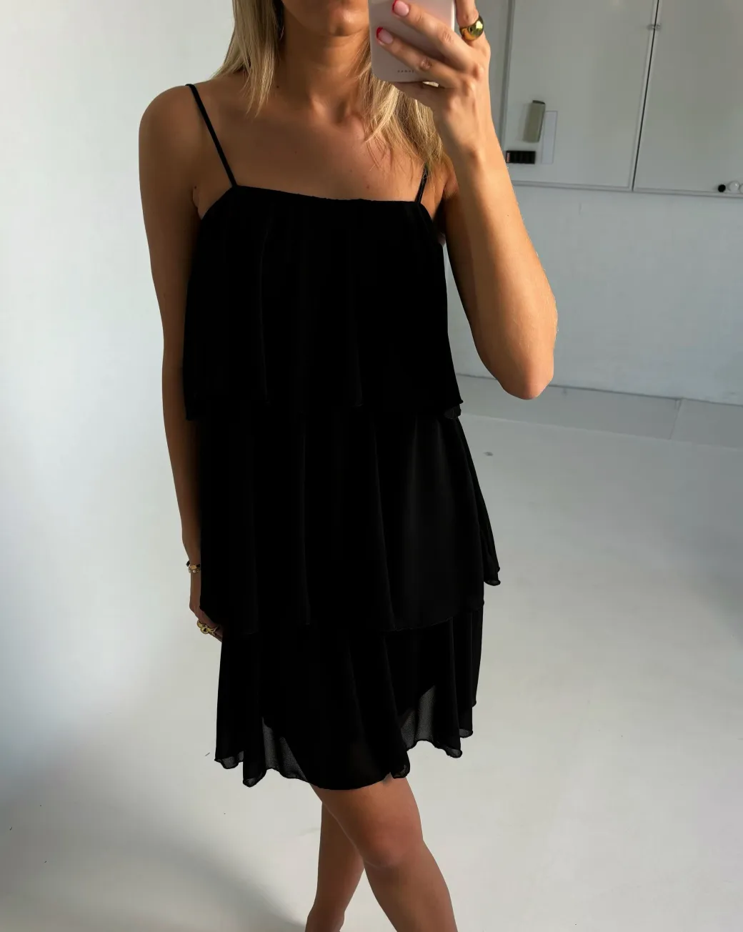 EVA kjole, sort