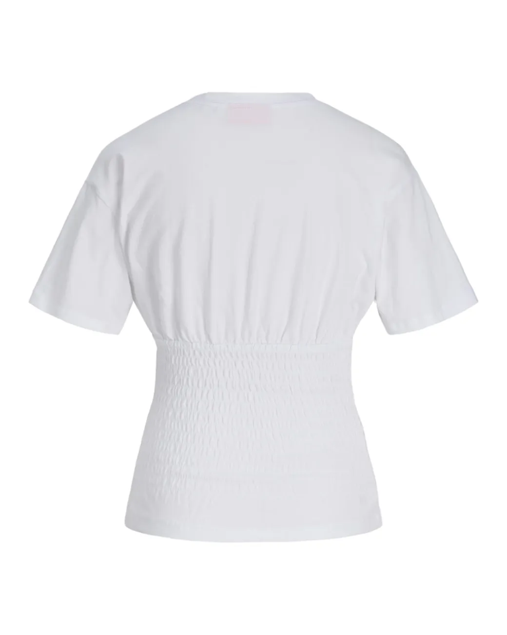 EVELYN smock t-shirt, hvid