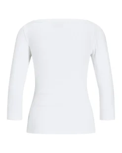 FIFI boatneck top, hvid